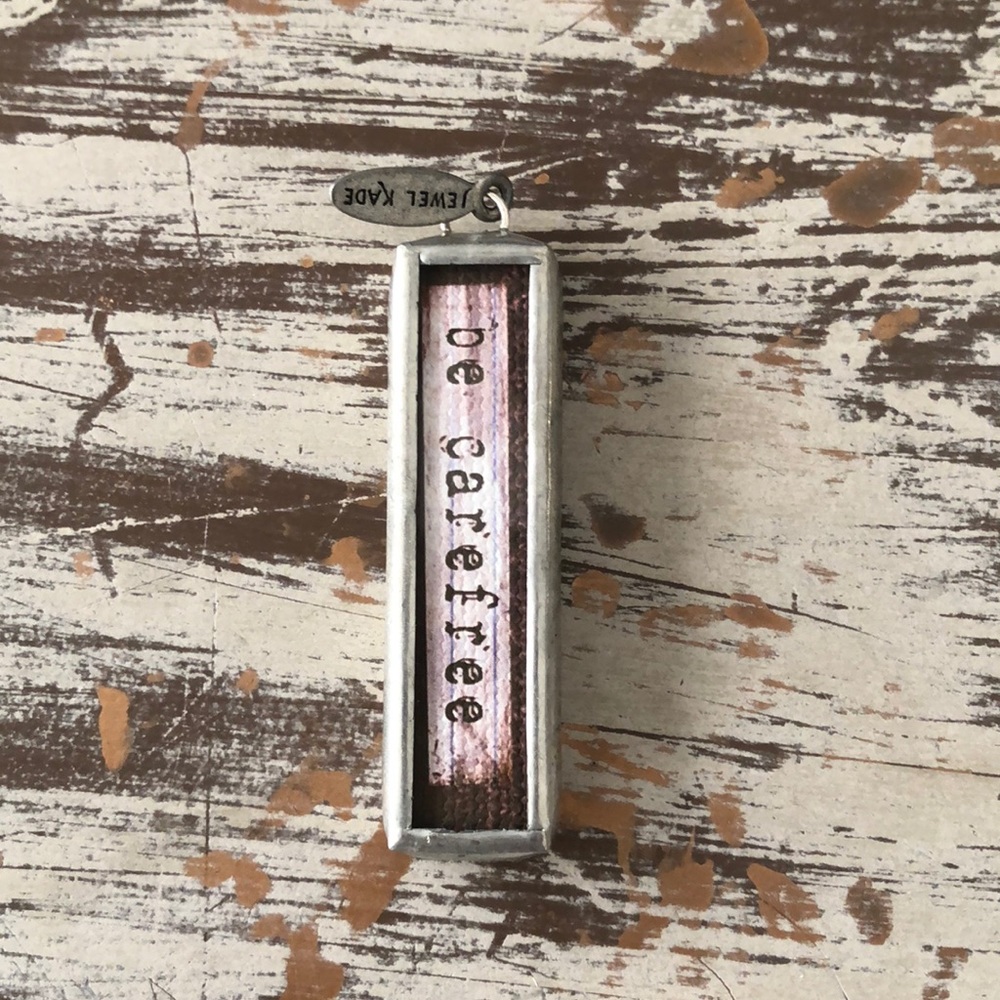 Jewel Kade Be Careful / Go Barefoot Charm